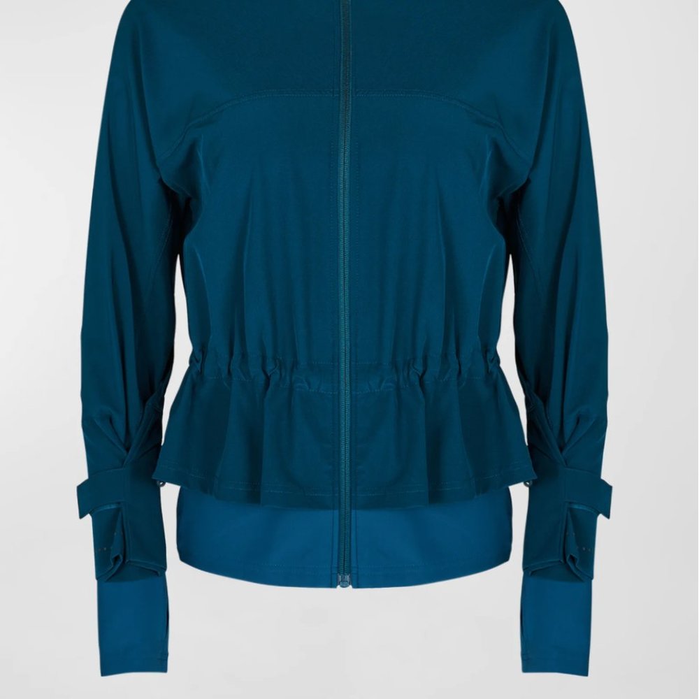 Sweaty Betty ~ Fast Lane Running Jacket ~Deep Blue - Picture 4 of 8